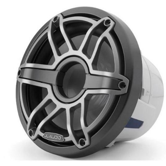 JL AUDIO M6-8IB-S-GMTI-4: 8" Marine Subwoofer (200W, 4 ohm), Infinite Baf., Gunmetal Titan. Sport Grille | 93619 | 010-03275-00