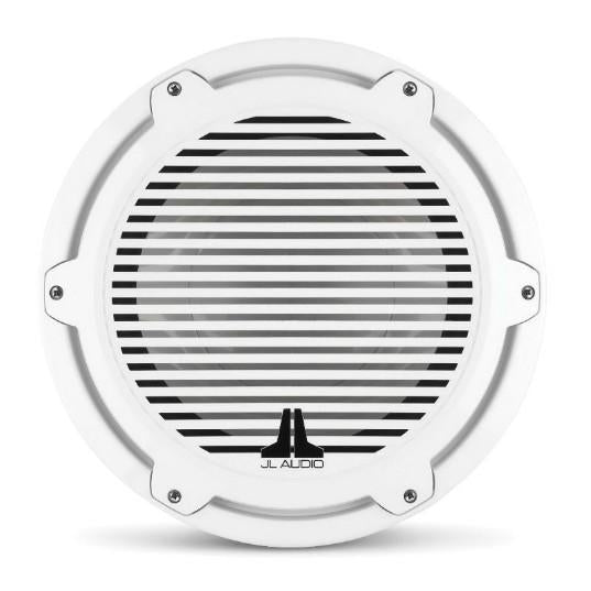 JL AUDIO M7-12IB-C-GWGW-4: 12" Marine Subwoofer, 600W, 4ohm, Gloss White Classic Grille, EACH | 93669 | 010-03285-00