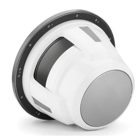 JL AUDIO M7-12IB-S-GMTI-4: 12" Marine Subwoofer, 600W, 4ohm, Gunmetal, Titanium Sport Grille, EACH | 93673 | 010-03288-00