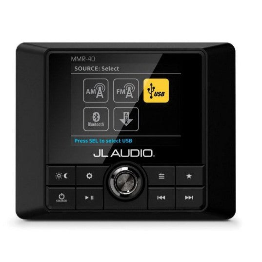 JL AUDIO MMR-40: Full function NMEA2000 Network Controller with LCD Display | 99910 | 010-03129-00