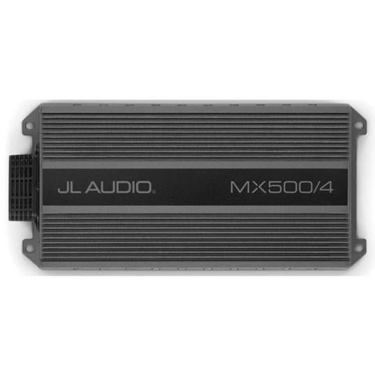 JL AUDIO MX500/4: 4-channel Class D Full-Range Amp, 90 Watts x 4 @ 4 ohm / 125 Watts x 4 @ 2 ohm - 14.4V | 98408 | 010-03106-00