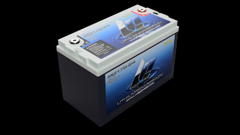 LITHIUM PROS LiFePO4 Battery, 24V/75 Ah (Trolling/Deep cycle) Bluetooth | M3175-24 **DROP SHIP ITEM, FREE FREIGHT**
