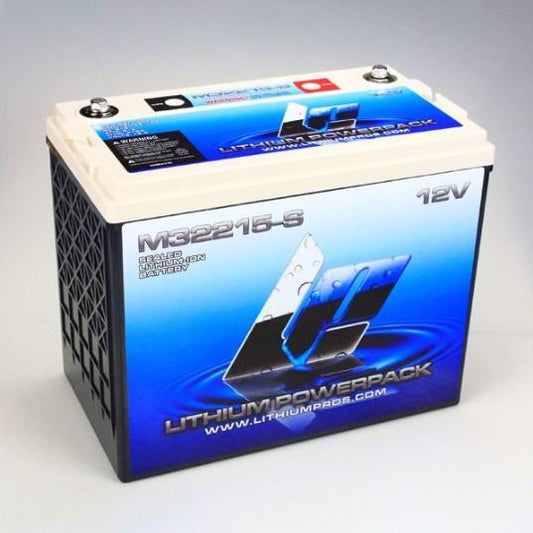 LITHIUM PROS LP Powerpack, 12.8V/215 Ah (Starting/Deep cycle) Bluetooth | M32215-S **DROP SHIP ITEM, FREE FREIGHT**