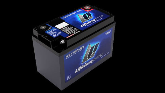 LITHIUM PROS LiFePO4 Battery, 12V/150 Ah with NMEA & OLED(Start/Deep cycle) Bluetooth | N31150-SD *DROP SHIP ITEM,FREE FREIGHT
