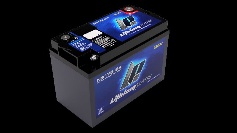 LITHIUM PROS LiFePO4 Battery, 24V/75 Ah with NMEA (Trolling/Deep cycle) Bluetooth | N3175-24 **DROP SHIP ITEM, FREE FREIGHT**