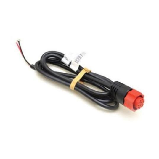 LOWRANCE 2-Wire Power Cable for Mark, Elite, Hook, Elite Ti, HDS Fishfinders | 000-14041-001
