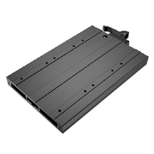 LOWRANCE ALUMINUM QUICK RELEASE BRACKET HD FOR RECON TROLLING MOTORS - BLACK | 000-16422-001