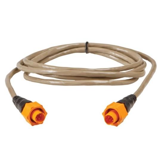 LOWRANCE ETHEXT-6YL Yellow 5-Pin Ethernet Cable, 6 ft | 000-0127-51