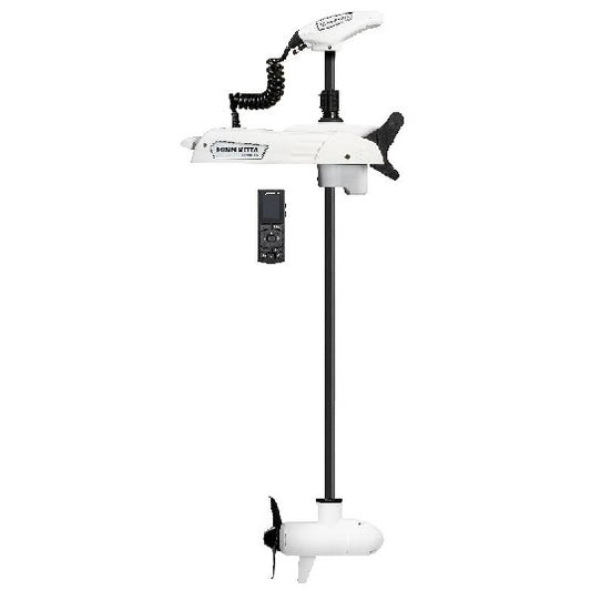 MINN KOTA Riptide Terrova QUEST 90/115 lb. Thrust, 60" Shaft, Wireless Remote, White | 1363900 - SHIPPING CHARGES APPLY