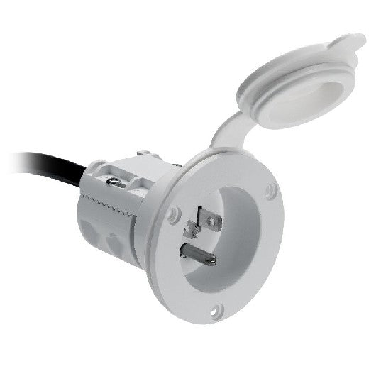 MINN KOTA AC Power Port-White / MKR-23 | 1865110