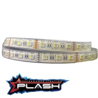 PLASHLIGHTS 12v RGB Color Changing Waterproof Flexible Light Strip - Ip68 - 10' | FLS-RGB-68-10FT