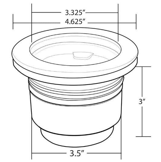 PLASHLIGHTS Illuminated Cup Holder - RGB | PL-CH-457-RGB