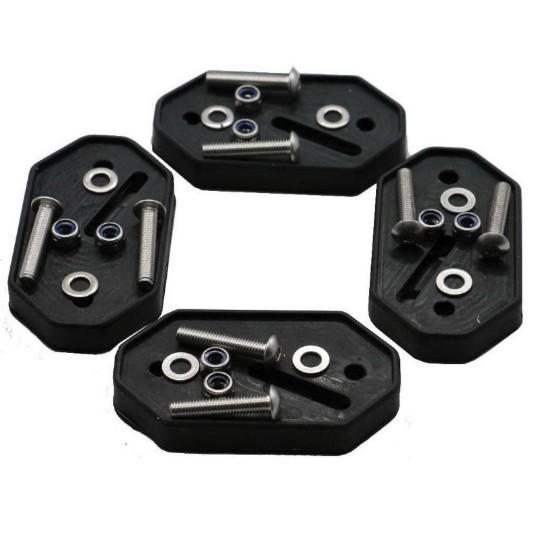 PLASHLIGHTS 9W, RGB Rock Light, Black Housing - Single | RL-RGB-S
