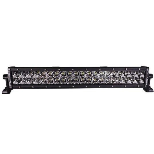 PLASHLIGHTS 20" XX-Series LED Light Bar Marine Black  Housing (5W), Double Row Combo Beam. | XX-20-5W