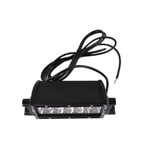 PLASHLIGHTS 6" XX-Series LED Light Bar Marine Blk  Housing (5W), Double Row Combo Beam. | XX-6-5W-BLK