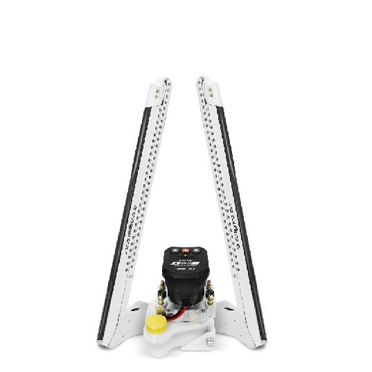 POWER-POLE Blade One Pump, 8ft, Dual pole - White | PP-2-BLS-8-WT - SHIPPING CHARGES APPLY