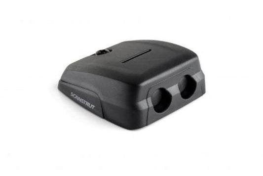 SCANSTRUT Horizontal Double Cable Seal - black | DS-HD10-BLK