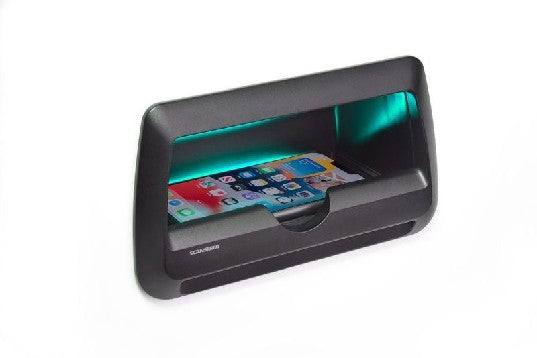 SCANSTRUT Waterproof Wireless Charger - Cove LED 3 Coil 15W phone charging pocket 12/24V | SC-CW-10GT