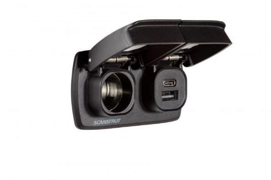 SCANSTRUT Flip Pro Duo -USB-A & USB-C with 12V Power Socket | SC-MULTI-F2