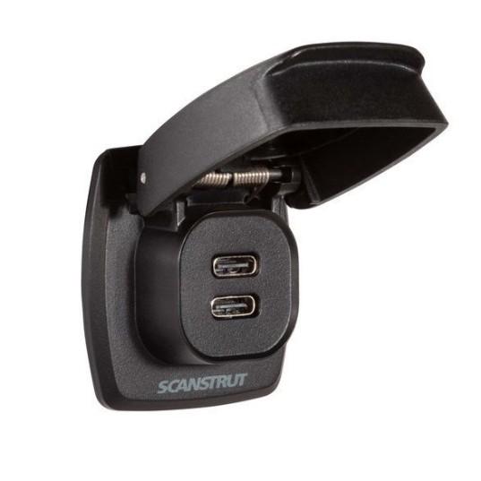 SCANSTRUT Flip Pro Max - Dual USB-C Charge Socket  | SC-USB-F3