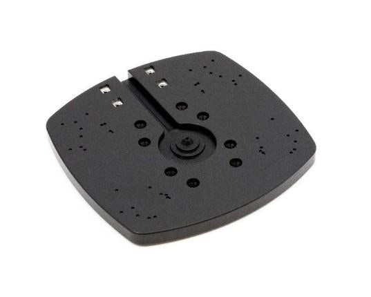 SEAVIEW BLACK - Modular plate for mounts ending in M1 to fit almost ALL closed dome and open array radars (check ref guide)