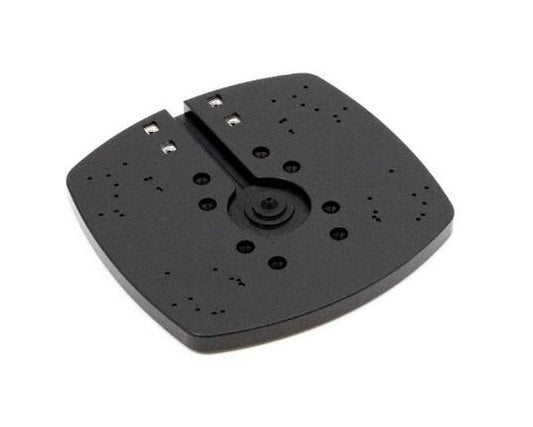 SEAVIEW BLACK - Modular plate for mounts ending in M1 to fit almost ALL closed dome and open array radars (check ref guide)