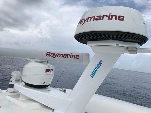 SEAVIEW 13.25" Dual Mount pre-drilled for most closed dome Radars. Top for Satellite domes  / Top plate required | PMADM1M2
