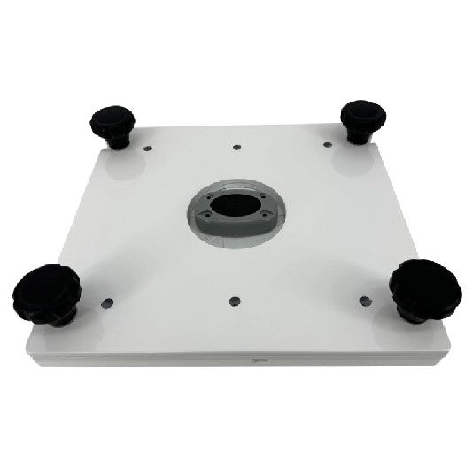 SEAVIEW Removable Base for Pedestal Mounts with a 10" x 10" Base Plate - White | PMRB10