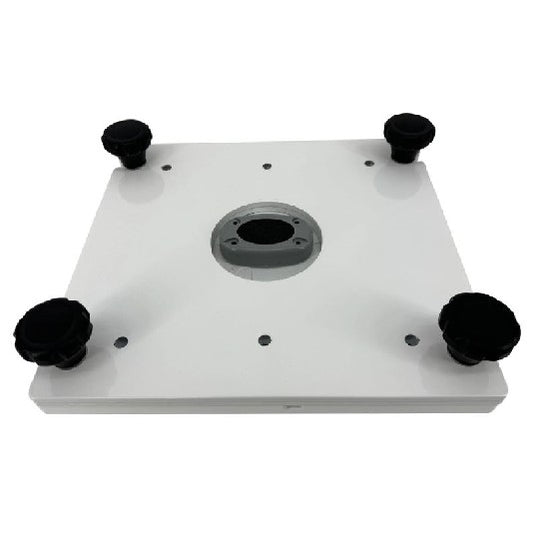 SEAVIEW Removable Base for Pedestal Mounts with a 10" x 10" Base Plate - White | PMRB10