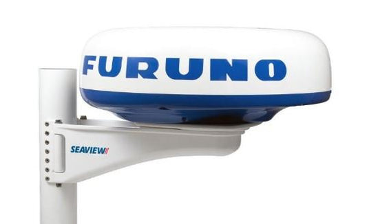 SEAVIEW Mast Mount for Starlink Flat HP, 24" Raymarine, Garmin, Furuno, Lowrance & Simrad Radar | SM24U