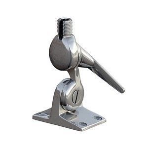 SHAKESPEARE Sleek, nutless, stainless steel four way ratchet mount | 5187