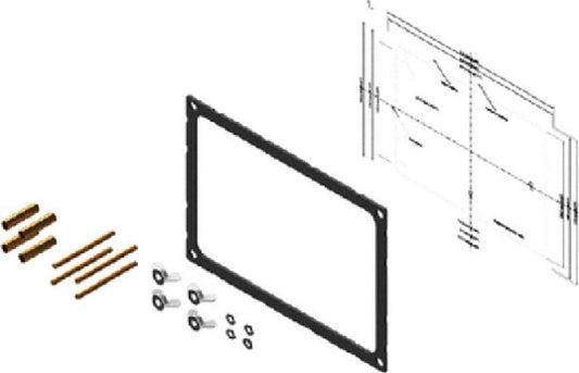 SIMRAD GO12/V12 DASH MOUNT KIT | 000-14246-001