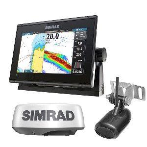 SIMRAD GO9XSE 83/200 TM Transducer + C-MAP Discover charts + HALO 20 Radar SPECIAL BUNDLE | 000-16294-001
