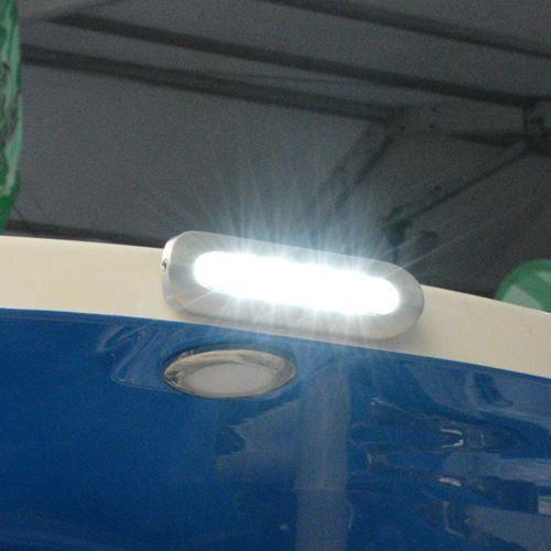 TACO LED DECK LIGHT, PIPE MNT W/ALUMINUM HOUSING | F38-8800BXZ-W-1 *ON SALE*