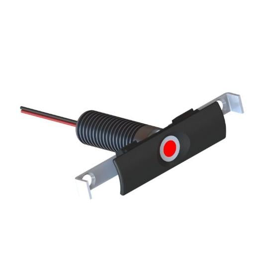 TACO LED NAV LIGHT, SUPROFLEX RUB RAIL BLACK PLASTIC | F38-9960 *ON SALE*