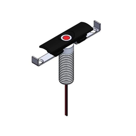 TACO LED NAV LIGHT, SUPROFLEX RUB RAIL BLACK PLASTIC | F38-9960 *ON SALE*